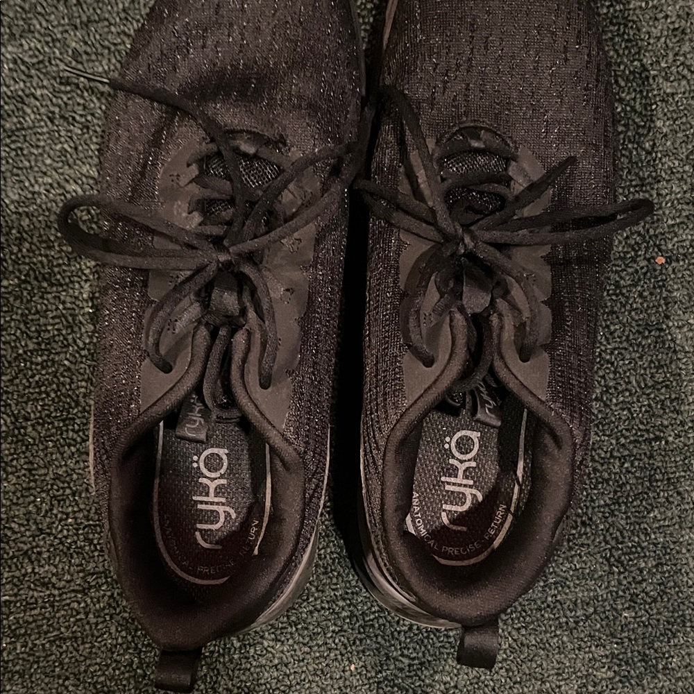 Ryka Black Lace-Up Sneakers - Picture 2 of 5